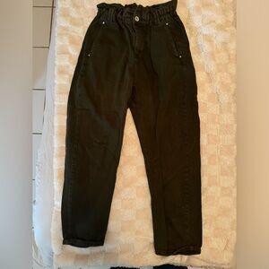 Zara Cargo Green Trousers